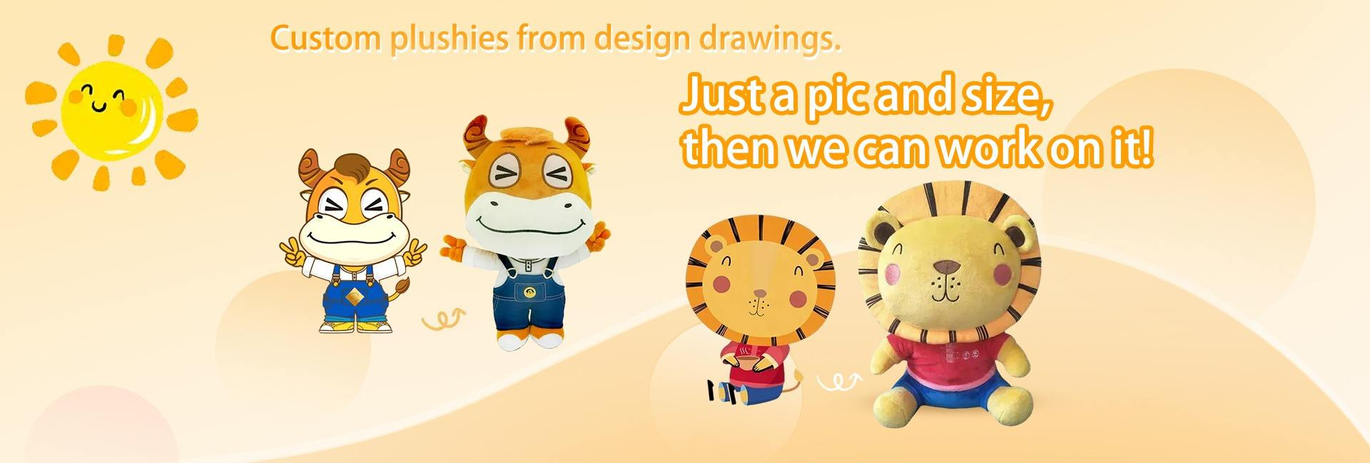 custom plush toy manufacturer